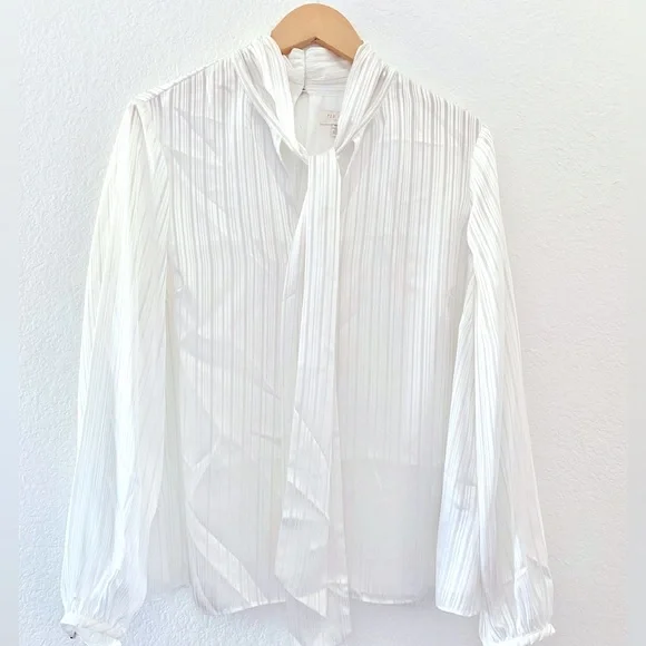 Ted Baker White Silk Blouse - Picture 3 of 13